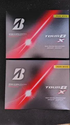 【新品】ブリヂストン TOUR B X パールホワイト 2ダース ゴルフボールのサムネイル