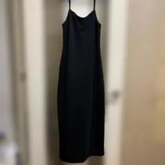キャミワンピース 黒