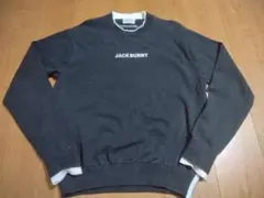 JACK BUNNY ジャックバニー ダークグレー トレーナー メンズ サイズ5