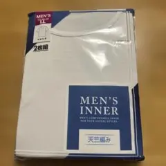 半袖丸首シャツ2枚組LLサイズ