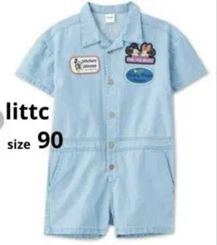 littcリトシー　デニムオールインワン　半袖　ミッキーミニー　ディズニー　90のサムネイル