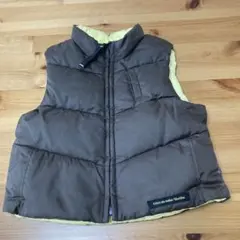 fillot de bébé/BeBe ダウンベスト 100cm ブラウン