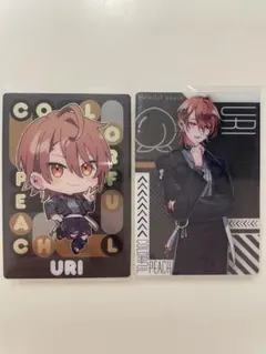 カラフルピーチうりウエハースカード