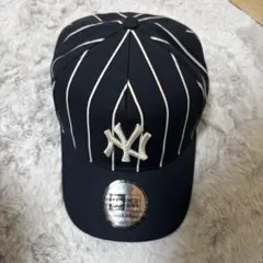 New Era NY Yankees ストライプキャップ