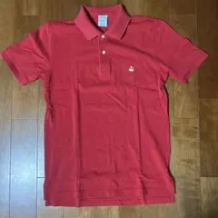 ✨美品✨【ブルックスブラザーズ】 ポロシャツ レッド ロゴ刺繍