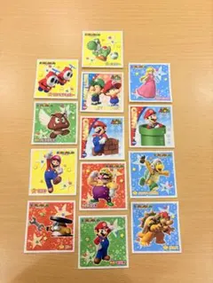 スーパーマリオ　シールコレクション　13枚