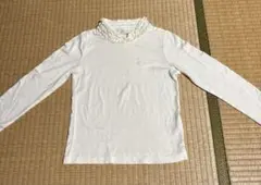 組曲 KUMIKOKU 長袖トップス ホワイト キッズ M 110〜120