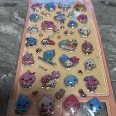 しずくちゃん　ぷっくりシール