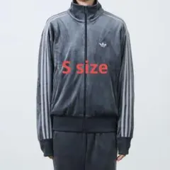 adidas トラックジャケット ジャージ グレー 新品 S 正規品 タグ付