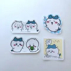 ちいかわ　ダイカットステッカー　ハチワレ　ちいかわ　①