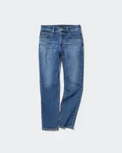 ユニクロ　ストレッチスリムストレートジーンズ　22 56cm丈標準70