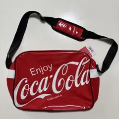 【非売品】新品タグ付きコカ・コーラ エナメル ショルダーバッグ プライズ品　赤