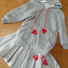 MILK　ミルク　ハートパーカー&スカートセットアップ　美品