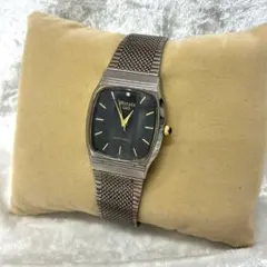 CITIZEN Mirale Q&Q ブラック メッシュバンド 時計 ジャンクのサムネイル