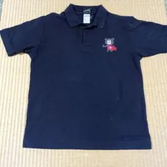 BEAMS T ポロシャツ ネイビー ベア刺繍 Lサイズのサムネイル