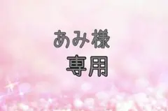 あみ様 専用出品
