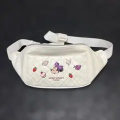 ミニーマウス キルティングボディバッグ　未使用品