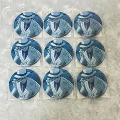 怪盗キッド3点 復刻デザインBIG缶バッジ 公式アプリ コナンランド