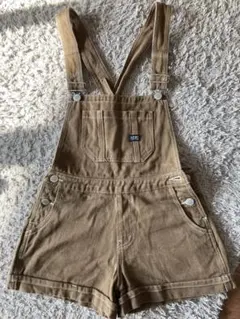 ラブトキシック　ブラウン デニムオーバーオール 100cm~