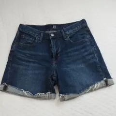 GAP デニムショートパンツ ダークブルー