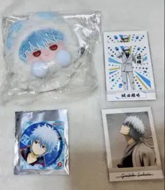 め*め様 銀魂 モフフサ もふまろホルダー ぬいぐるみ マスコット 坂田