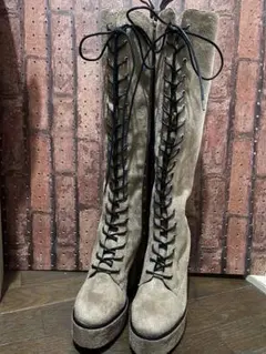 エスペランサ　新品未使用　厚底　ロングブーツ