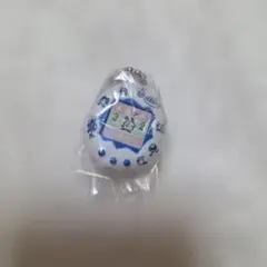 たまごっち　ミニチュアチャームコレクション　白·柄　みみっち　ガチャガチャ