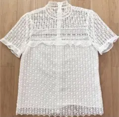 ZARA完売品❣️レースブラウス　総レース　Tシャツ