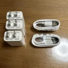 【新品】楽天ハンド付属品純正ACアダプター✖︎3、USB Type-cケーブル✖︎2