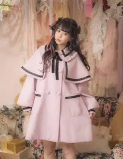村田実果子さんコラボ】美品 Swankiss スワンキス コート リボン 