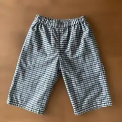 familiar ファミリア ハーフパンツ リバーシブル チェック 120㎝
