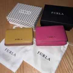 FURLA 三つ折り財布 カードケース　セット