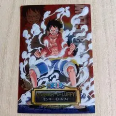 ワンピース2009年スペシャルパーティー グミカード　ルフィ　レア ワンピース ルフィ グミカード スペシャルパーティー 2009年 - メルカリ