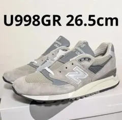 NewBalance ニューバランス U998GR グレー 26.5cm