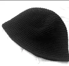 7:コットン　1 クラッシャーハット　クロシェハット　バケットハット バケハ