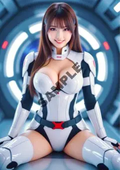 【一点モノ】AI美女ビジュアルポスター　(A4サイズ) まとめ買いがお得！