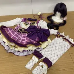 ラブライブ 東條希 フラワーブーケ コスプレ衣装セット XXLサイズ ウィッグ付のサムネイル