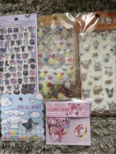 サンリオ シールまとめ売り ボンボンドロップシール