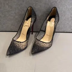 Christian Louboutin パンプス ドット メッシュのサムネイル