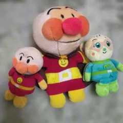 アンパンマン ぬいぐるみ 3体セット