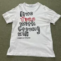 COMME des GARÇONS コムデギャルソン　Tシャツ　ホワイト　Mのサムネイル