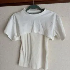 RAY CASSIN アンサンブル 半袖Tシャツ リブキャミソールのサムネイル