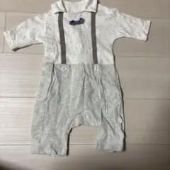 【美品】コンビミニ　ラップクラッチ　レイヤード風　男の子　50〜60 お宮参り