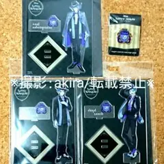 ツイステ アズール ジェイド フロイド アクリルスタンド ピンズ オクタヴィネル