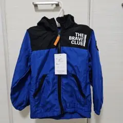 【新品未使用／ブルーマート】裏起毛のフード付きアウター