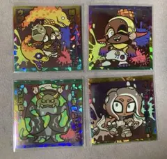 【スプラトゥーン】ウエハース イカすステッカー 35枚未開封+おまけ スプラトゥーン２ イカすテッカー(3種セット） | My Nintendo Store