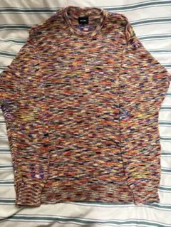 BEAMS マルチカラー ニットセーター L