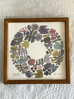 BIRDS’ WORDS ポスター shabby wreath