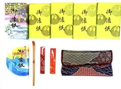 御菓子切（結・鱗鶴）、茶杓、懐紙入れ、懐紙7帖各30枚+10枚（糸屋懐紙本舗）