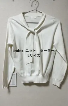 index レディース　ニット　セーター　トップス　Lサイズ